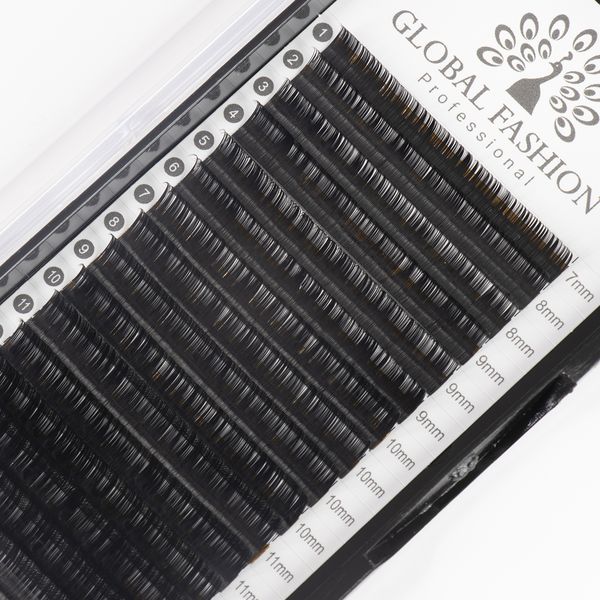 Набір стрічкових вій Global Fashion Premium Lashes мікс (7-12 мм) C 0.10 13059 фото