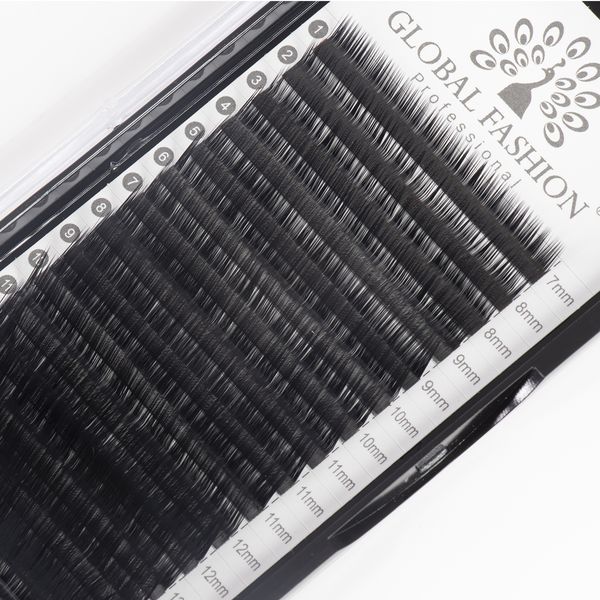 Набір стрічкових вій Global Fashion Premium Lashes мікс (7-15 мм) L 0.07 13046 фото