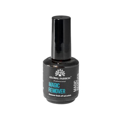 Рідина для зняття гель лаку 15 ml, Magic Remover Global Fashion 12035 фото