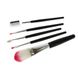 Набір пензлів для макіяжу 5 шт Global Fashion Cosmetic Brush, чорна ручка 11799 фото 1